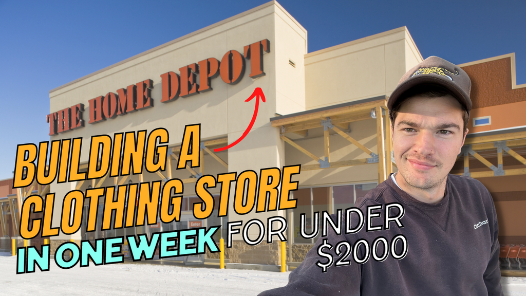 How I Built A Clothing Store In A Week For Under $2000