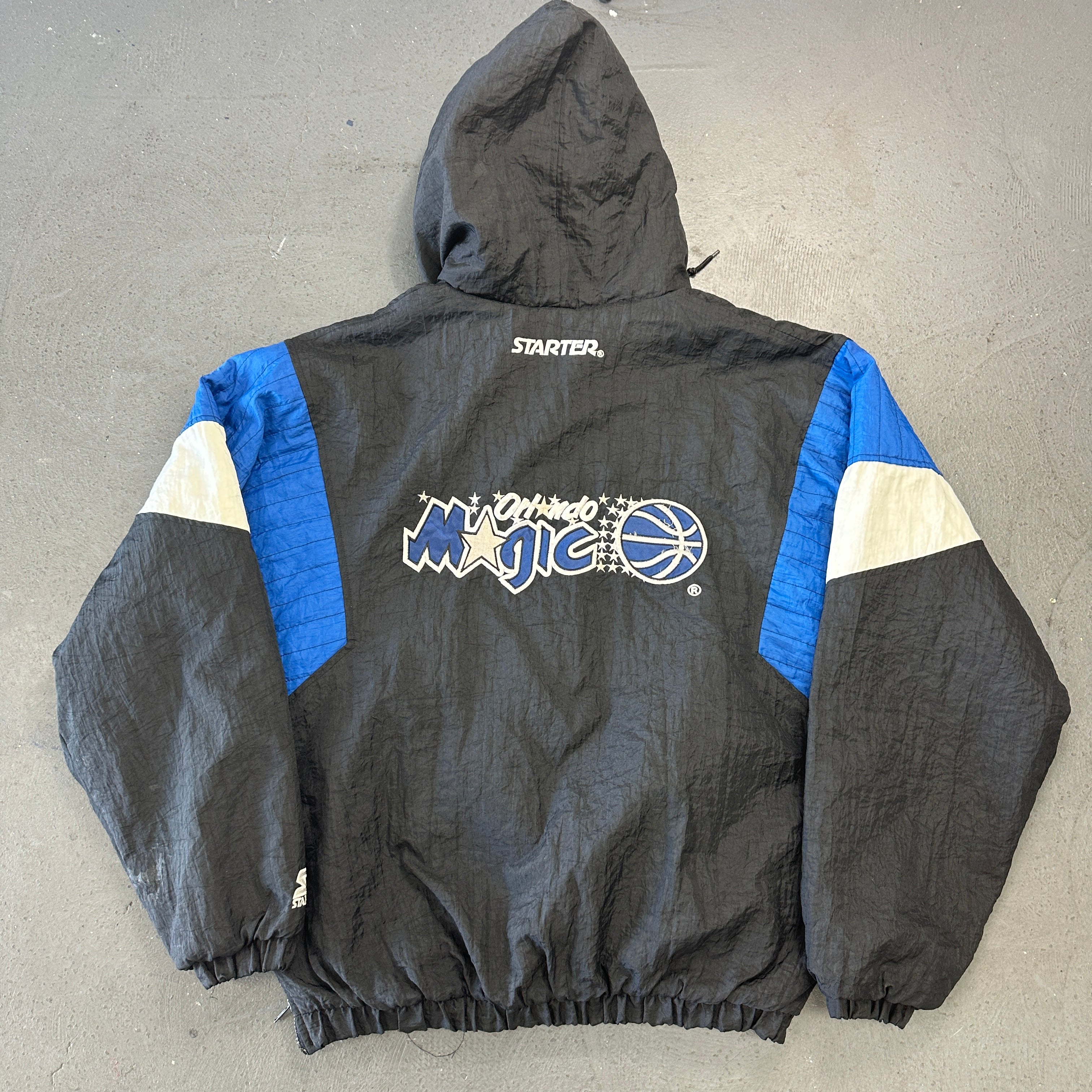 Orlando Magic Starter Jackets , Magic Pullover Starter Jacket, Throwback 90's  Jackets