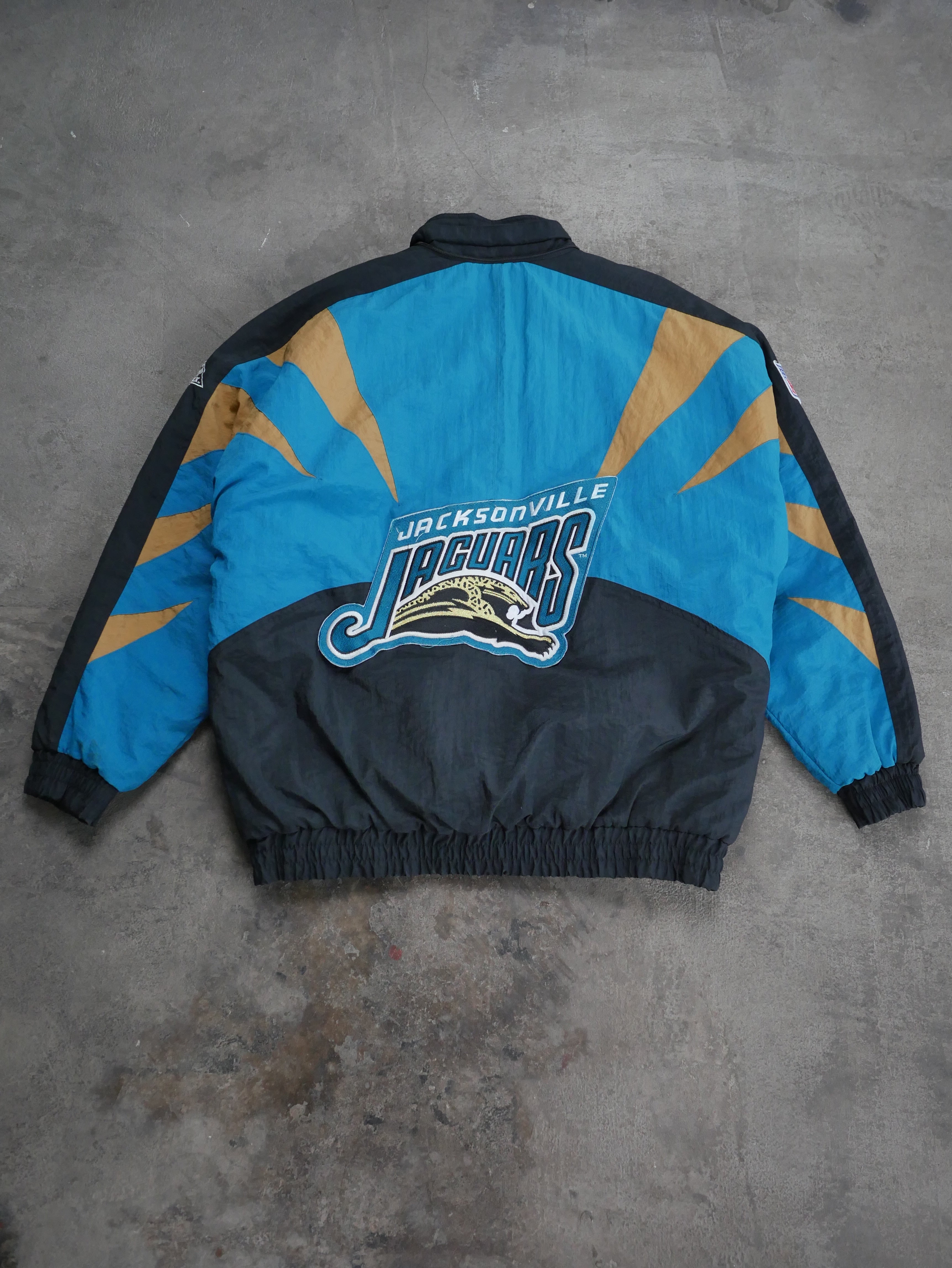 m*x様 J.LEAGUE 1993年 ジャンパー・ブルゾン Men's JH Design Black Jacksonville Jaguars Tonal All Leather Jacket