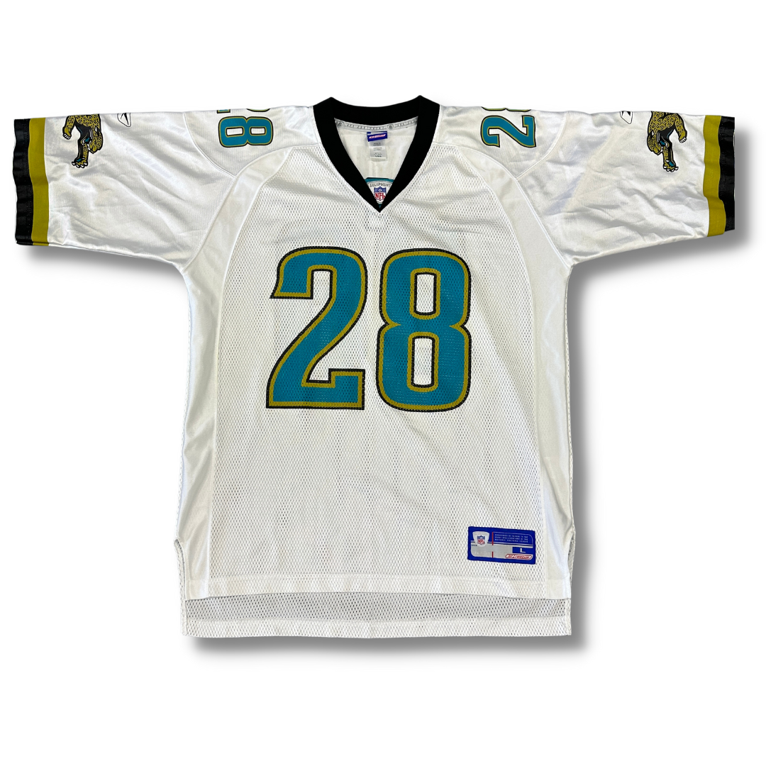 Vintage Fred Taylor Jaguars Classic Logo Jersey Large KOLLECT