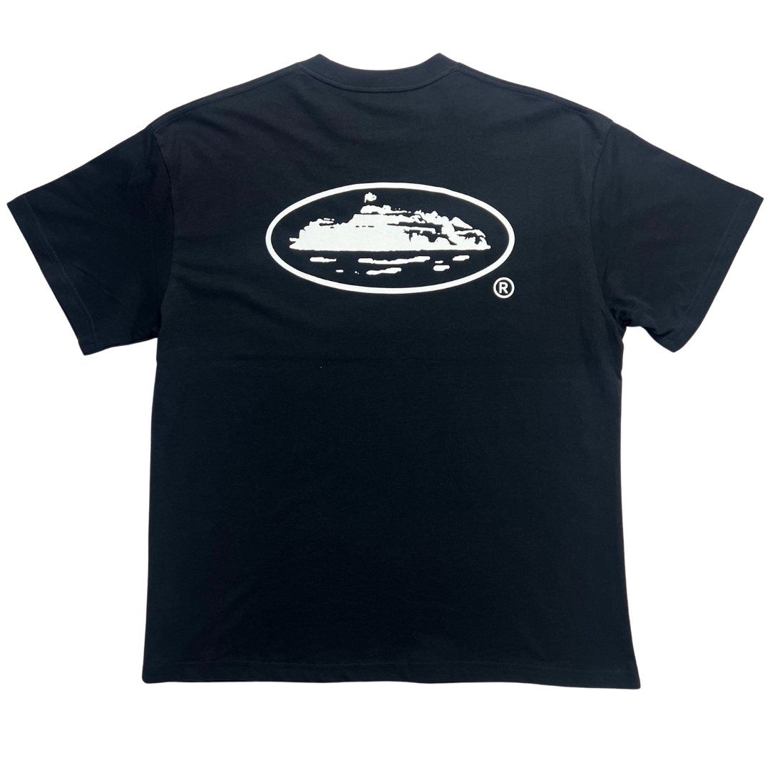 ブランドのギフト Tee Logo Island OG Corteiz Black KOLLECT – トップス