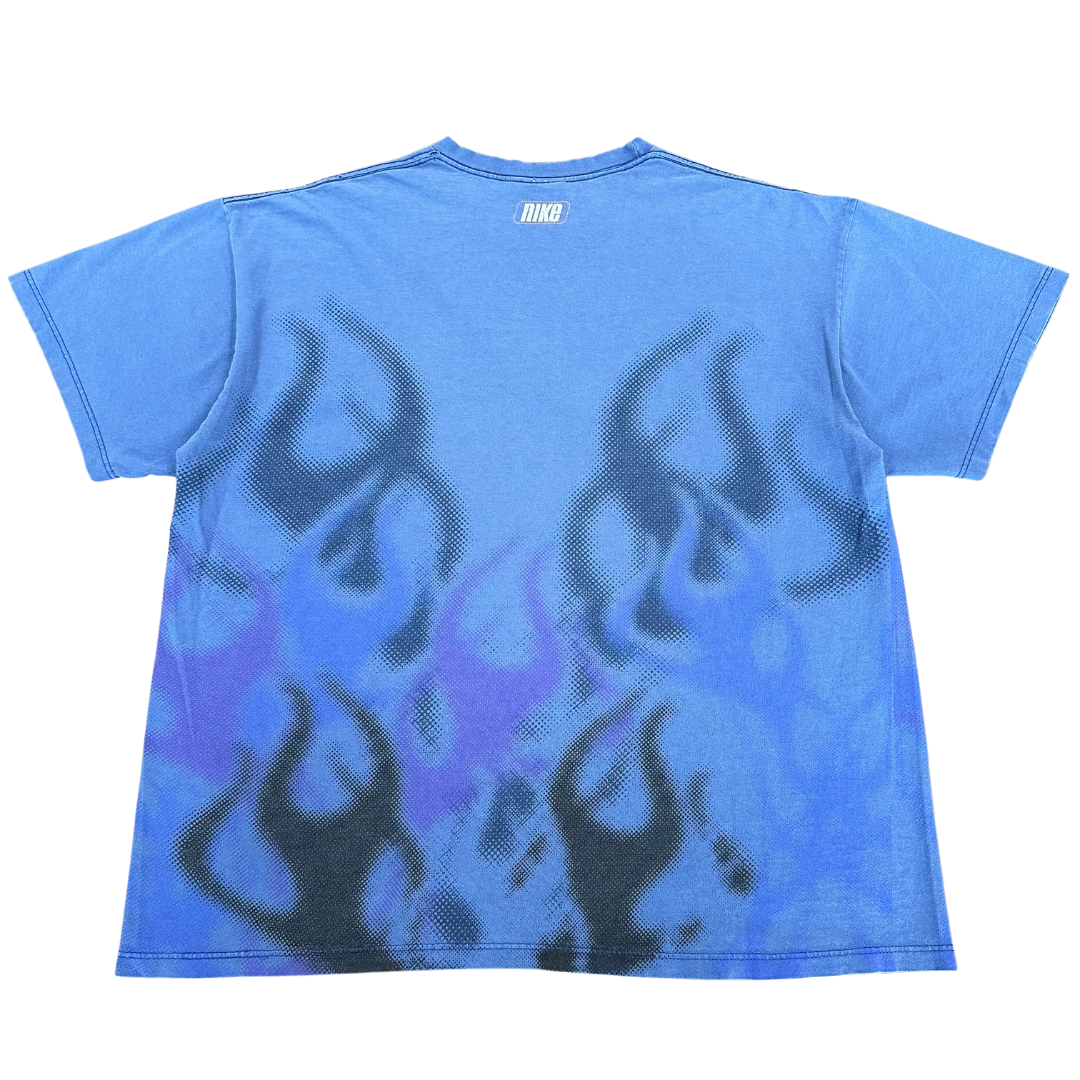 Y2K Nike Air Bakin Flame AOP Tee XL *RARE* – KOLLECT Y2K Nike Air Bakin Flame AOP Tee XL *RARE* – KOLLECT