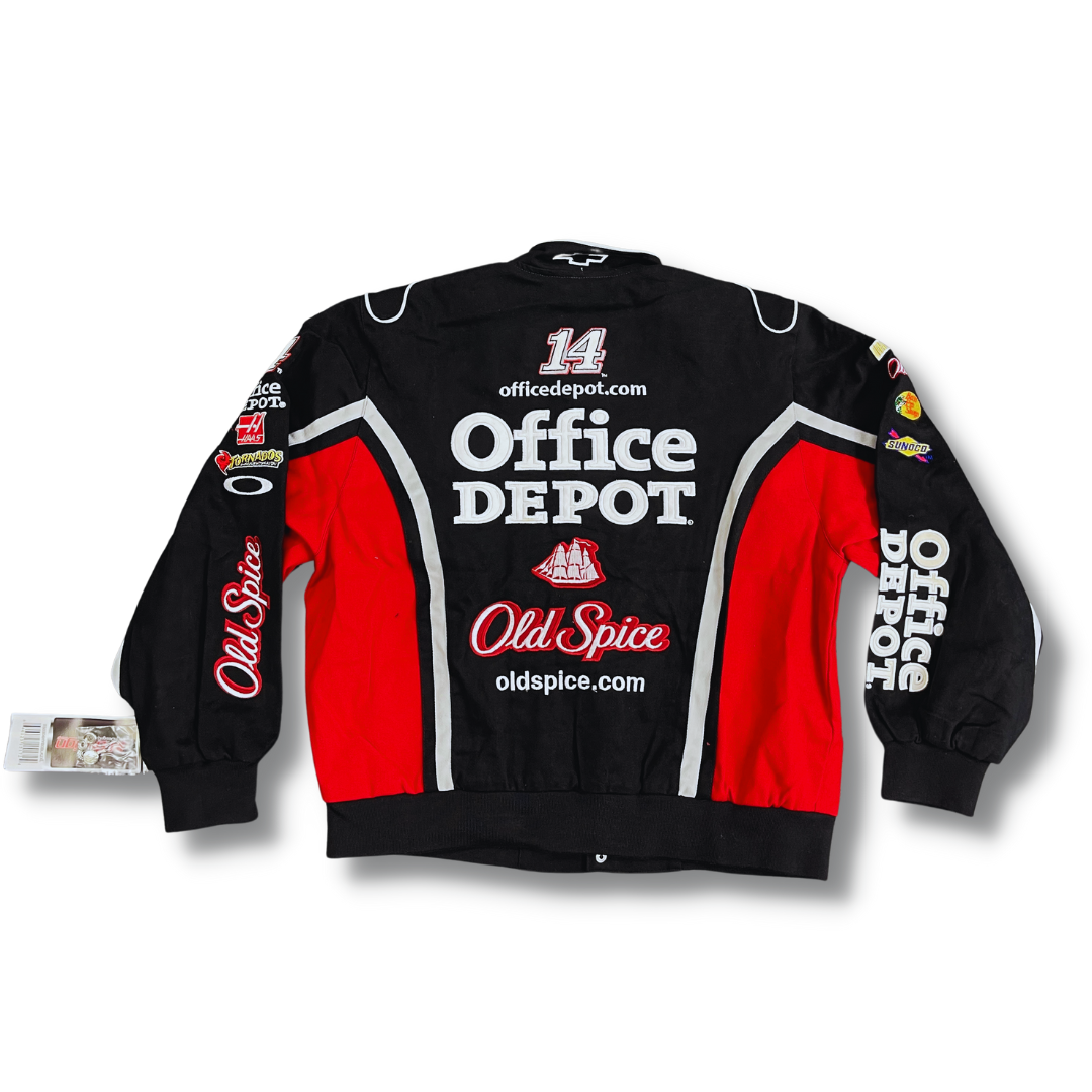 Y2K Tony Stewart 14 Office Depot Old Spice Nascar Jacket Medium KOLLECT